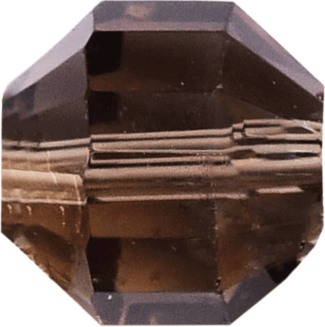 Smoky Quartz Faceted Diamond
